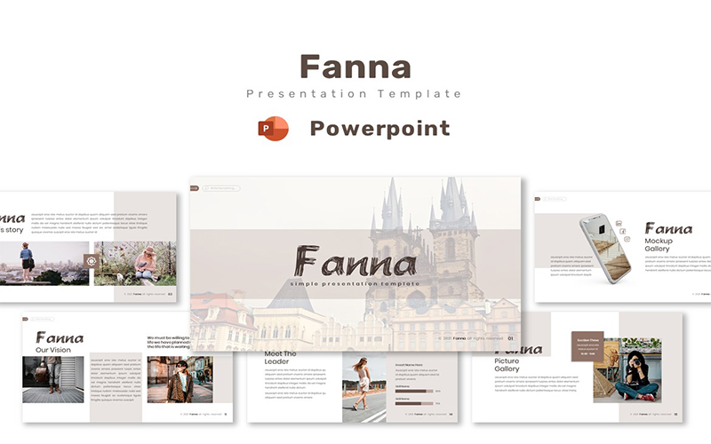 Fanna - Powerpoint Template