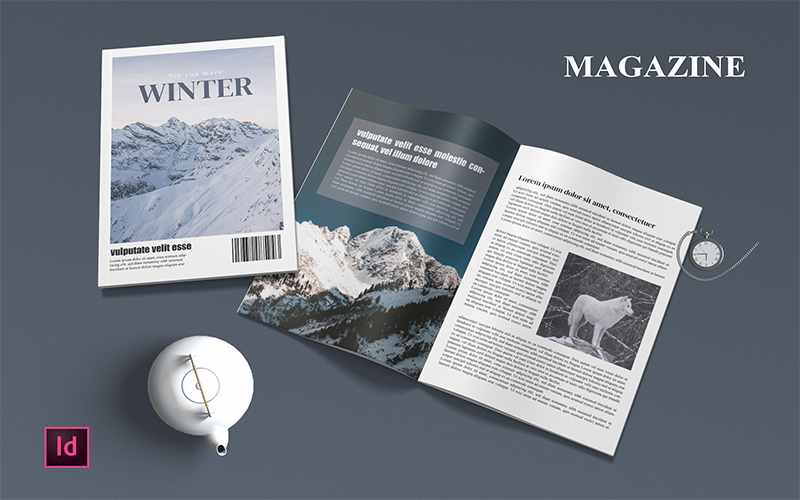 Winter - Magazine Template