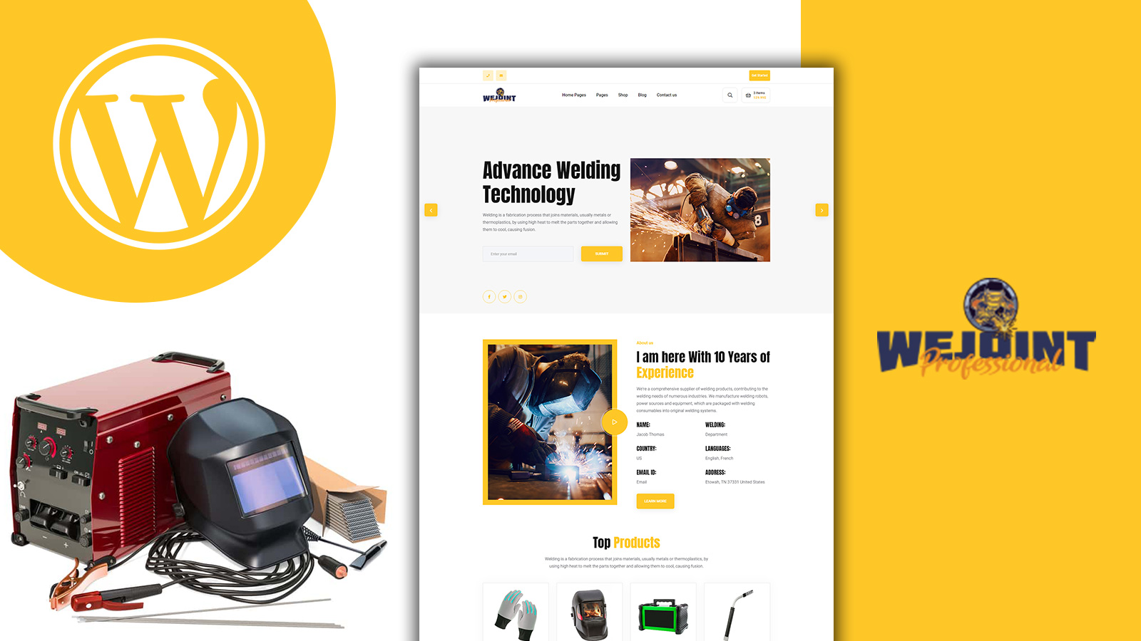 Wejoint Industry and Engineering WordPress Theme