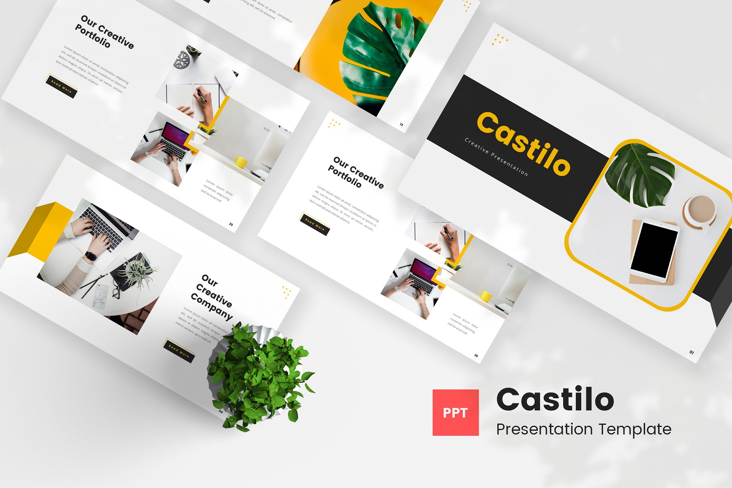 Castilo — Creative Powerpoint Template