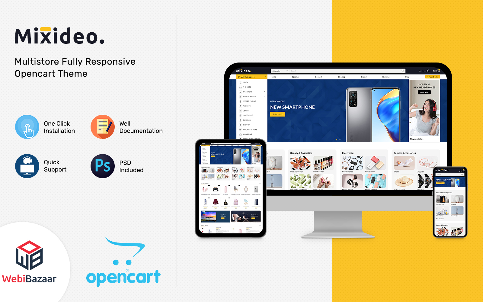 OpenCart 購物商店系統網站