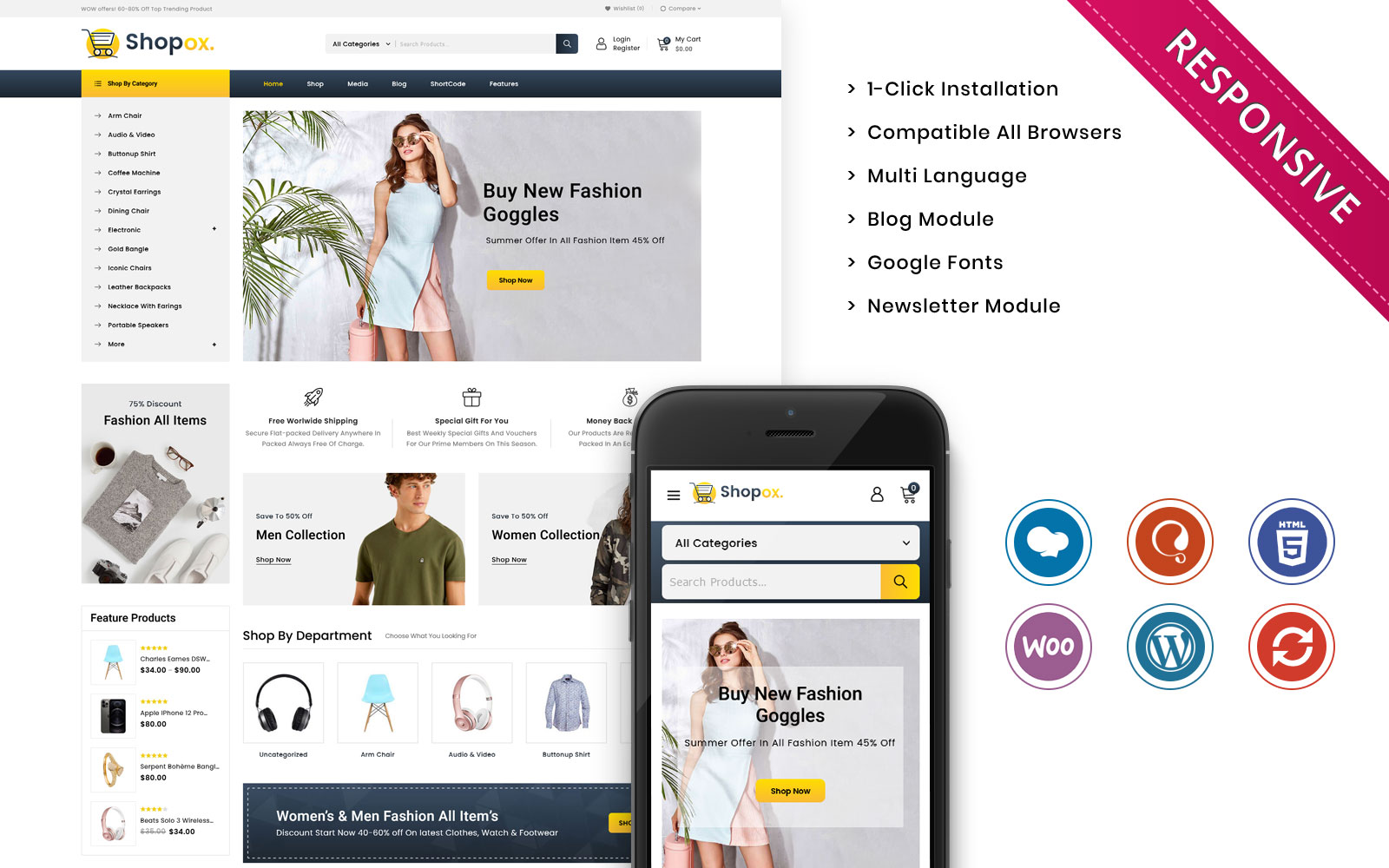 Shopox - Multi Purpose Woocommerce Store