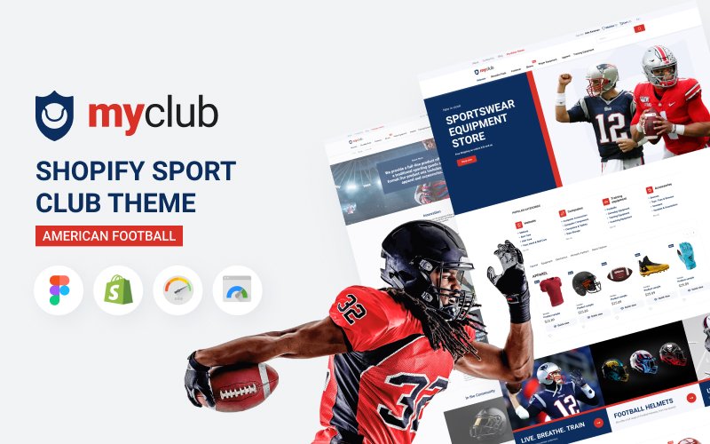 Myclub - Shopify Sport Club Theme, American Football