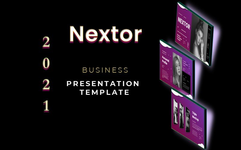 Nextor - Business Presentation PowerPoint Template