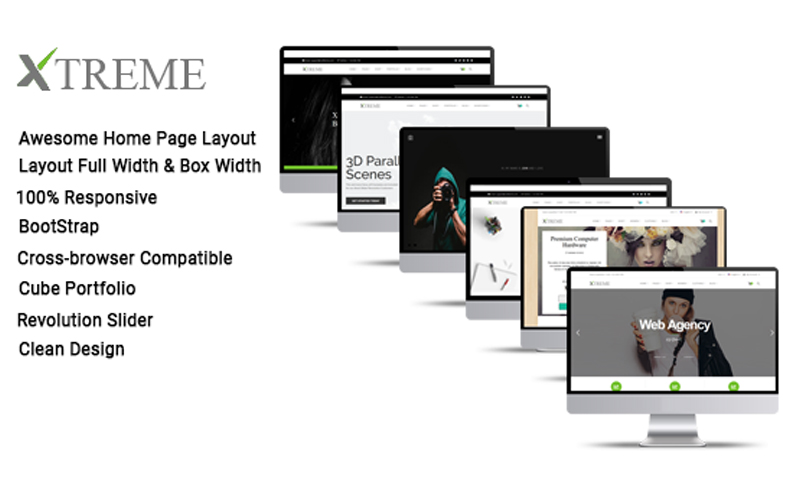 Xtreme Multipurpose Bootstrap HTML5 Template