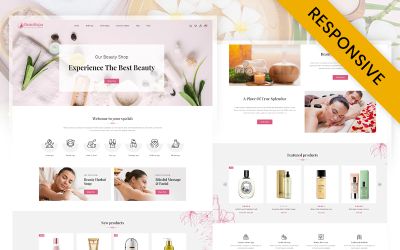 Beautispa - Health & Beauty Store Prestashop Responsive Theme