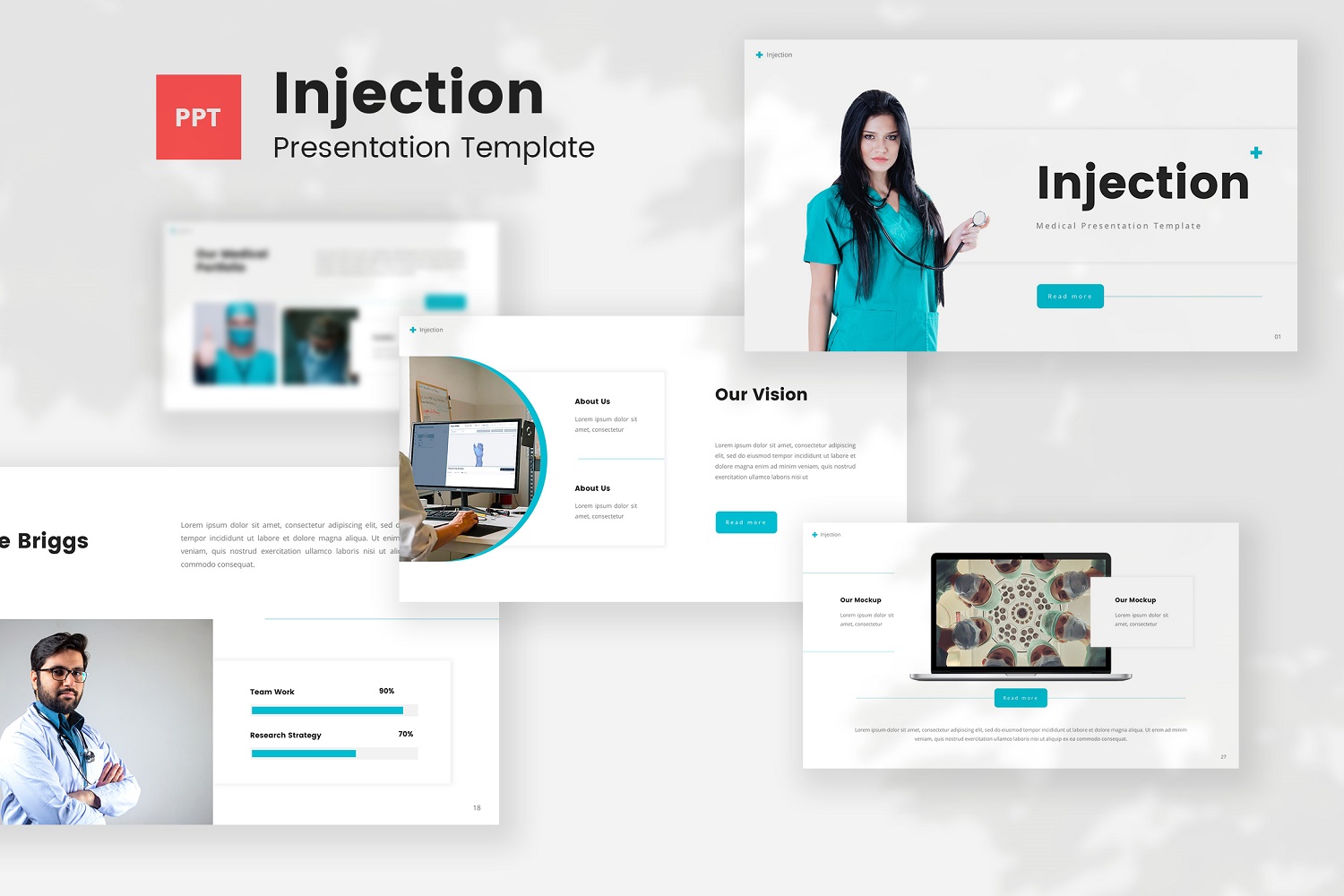 Injection - Medical Powerpoint Template