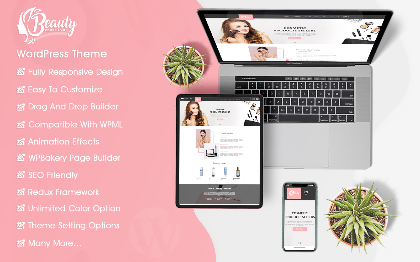 Beauty Product Shop WooCommerce Theme