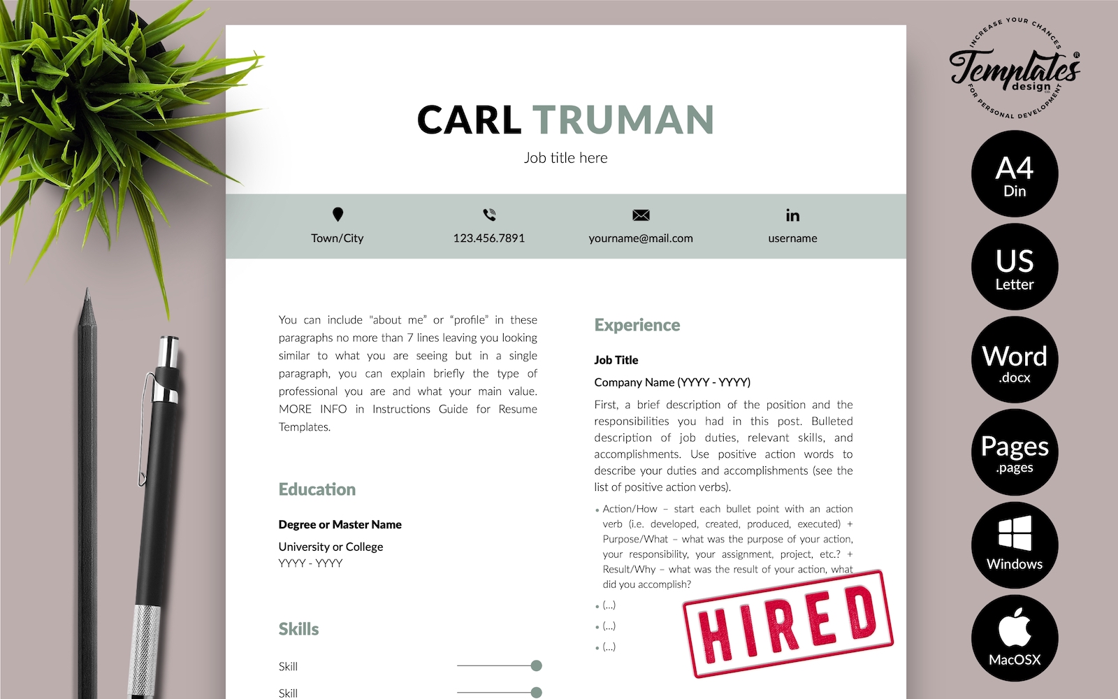 Resume Templates