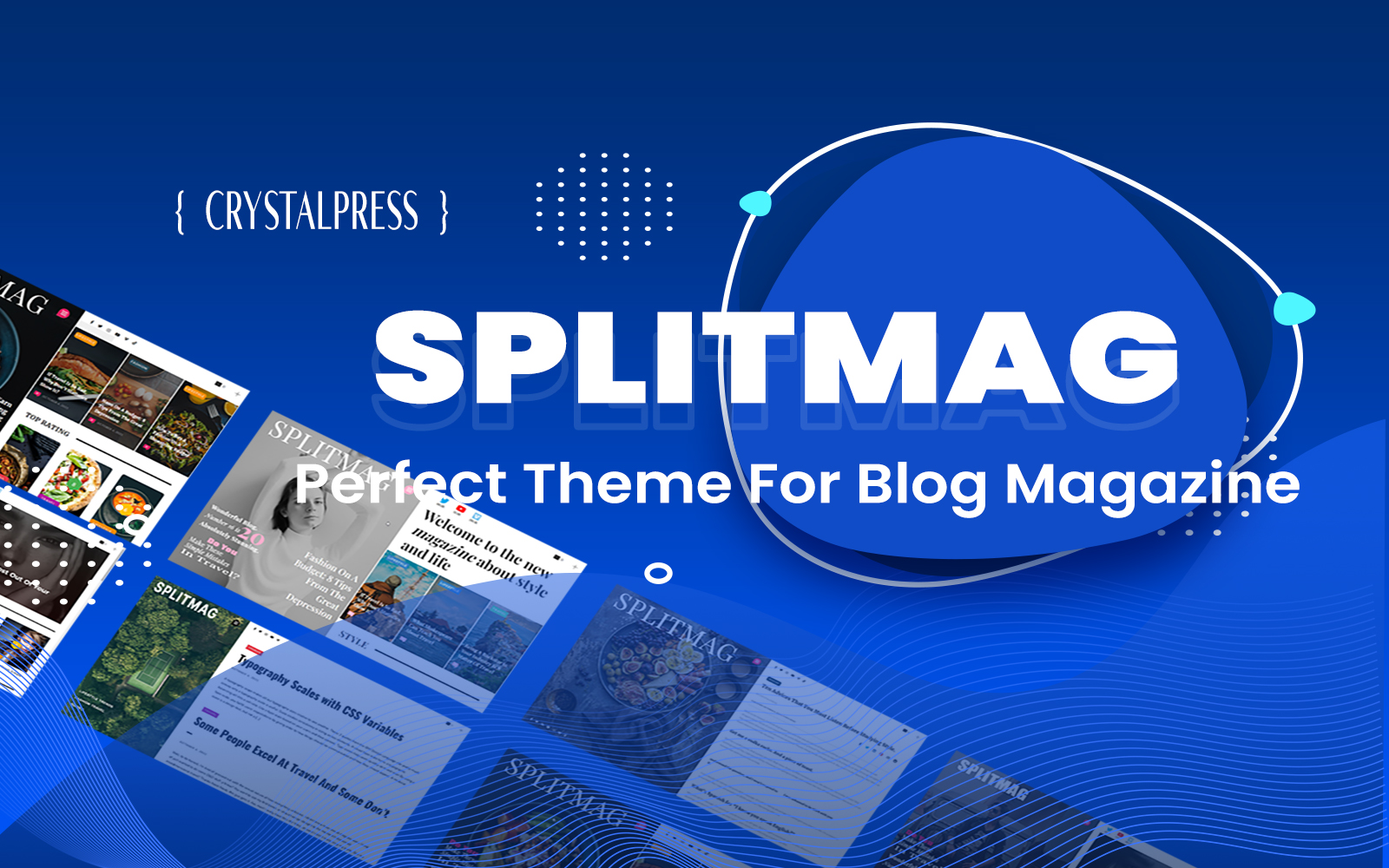 Splitmag - Magazine Style and Blog WordPress Theme