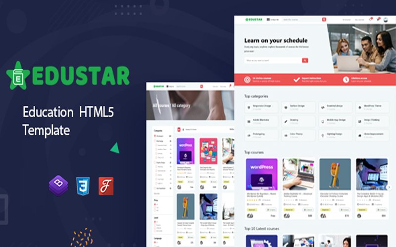 Edustar - Education Website Template