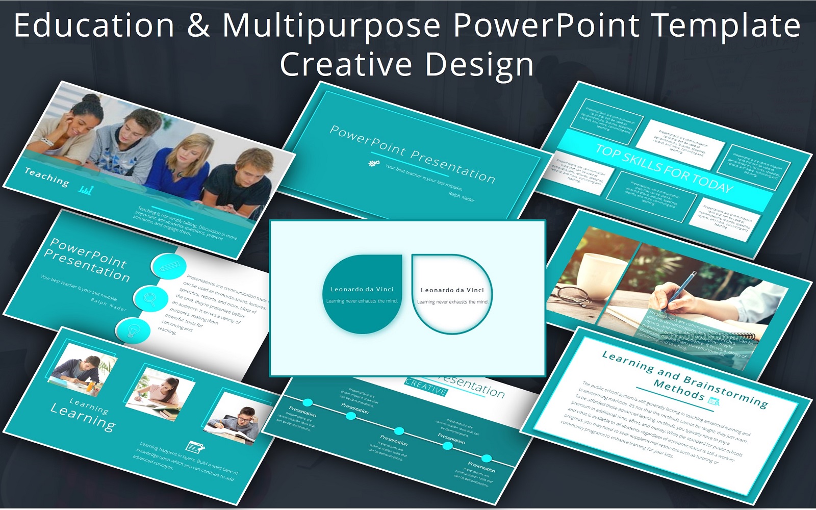 Education Multipurpose PowerPoint Template