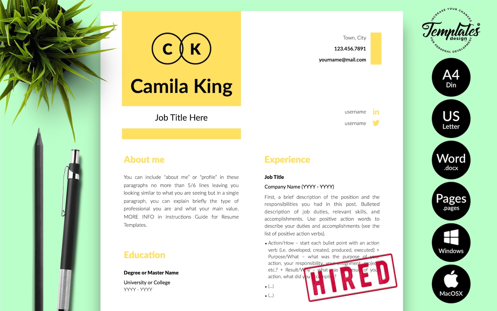 Resume Templates