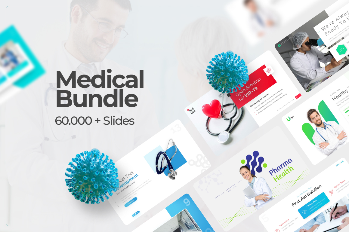 60.000+ Medical Bundle PowerPoint Template