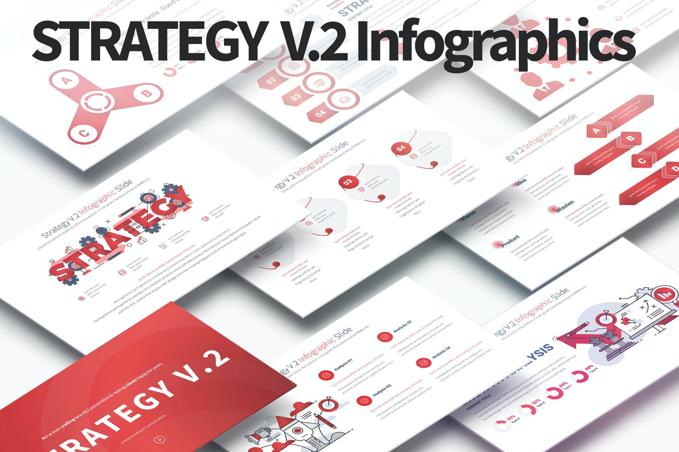 Strategy V.2 - PowerPoint Infographics Slides