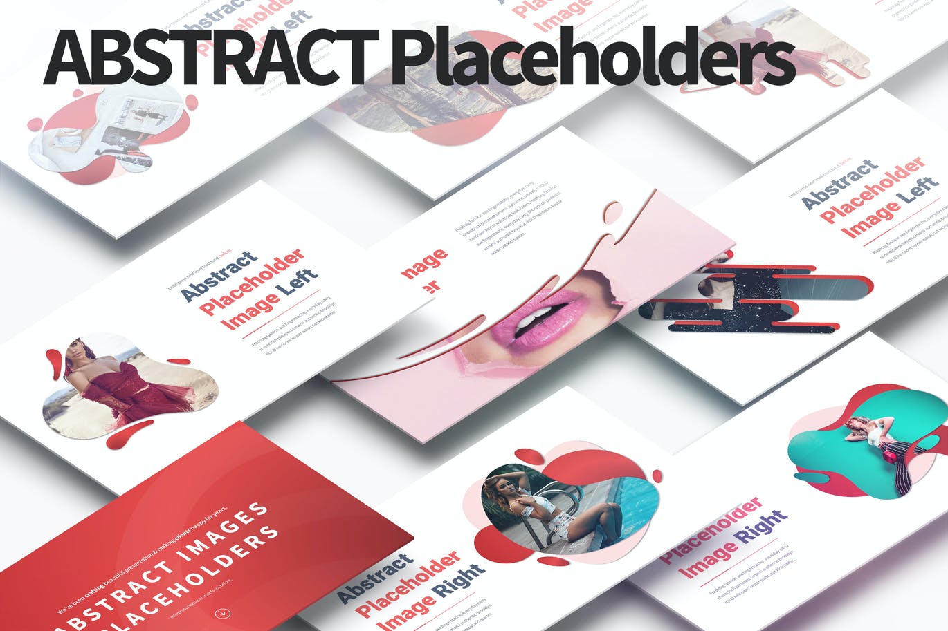 Abstract Images Placeholders - PowerPoint Slides