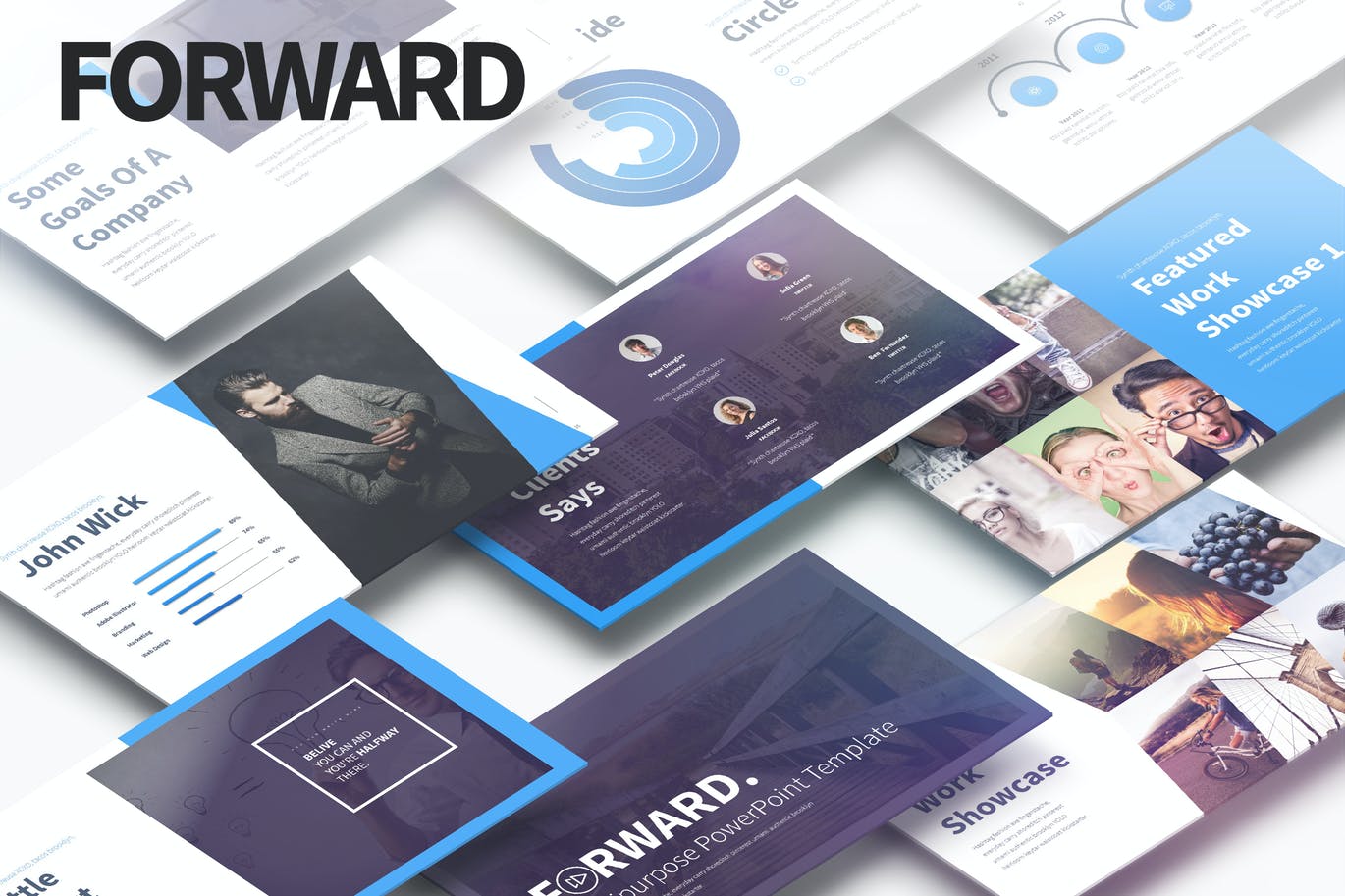 Forward - Multipurpose PowerPoint Presentation