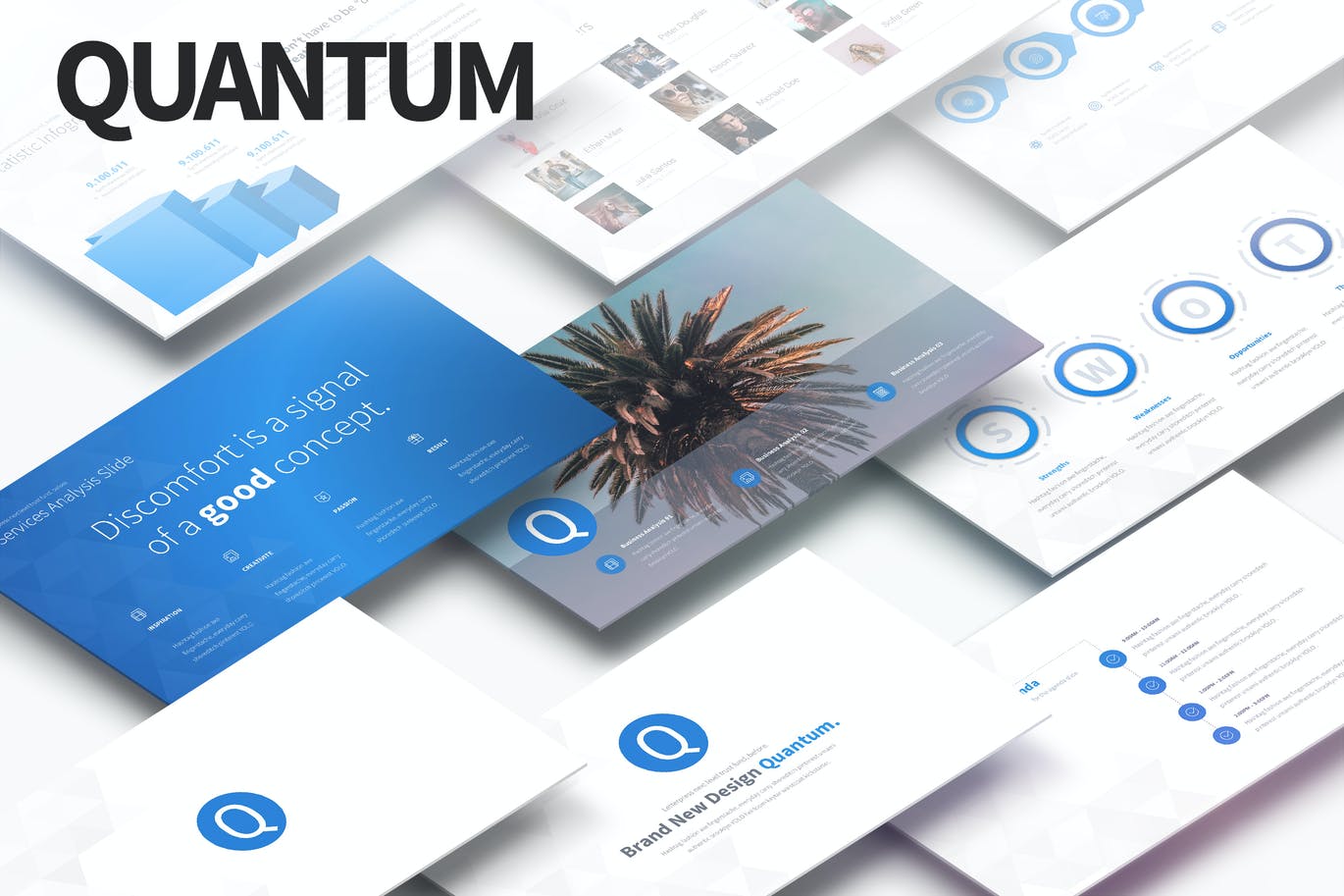 QUANTUM - Multipurpose PowerPoint Presentation