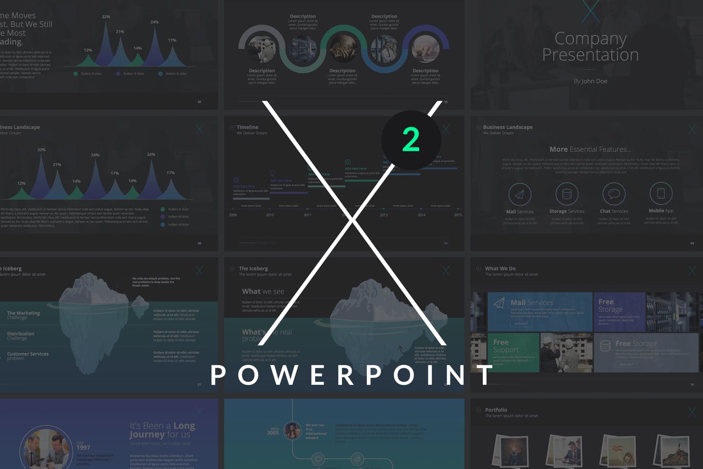 X Note (VOL.02) - Powerpoint Template
