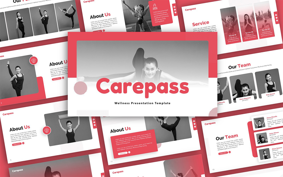 Carepass Wellness Presentation Template