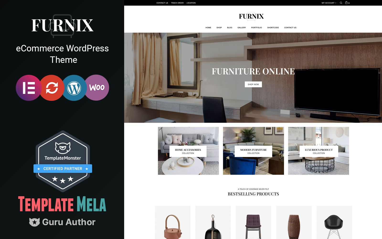 Furnix - Furniture Store WooCommerce Theme