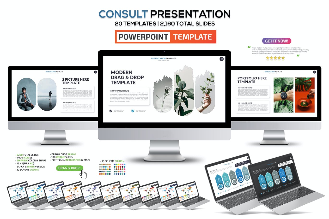 Consult Powerpoint Presentation Template