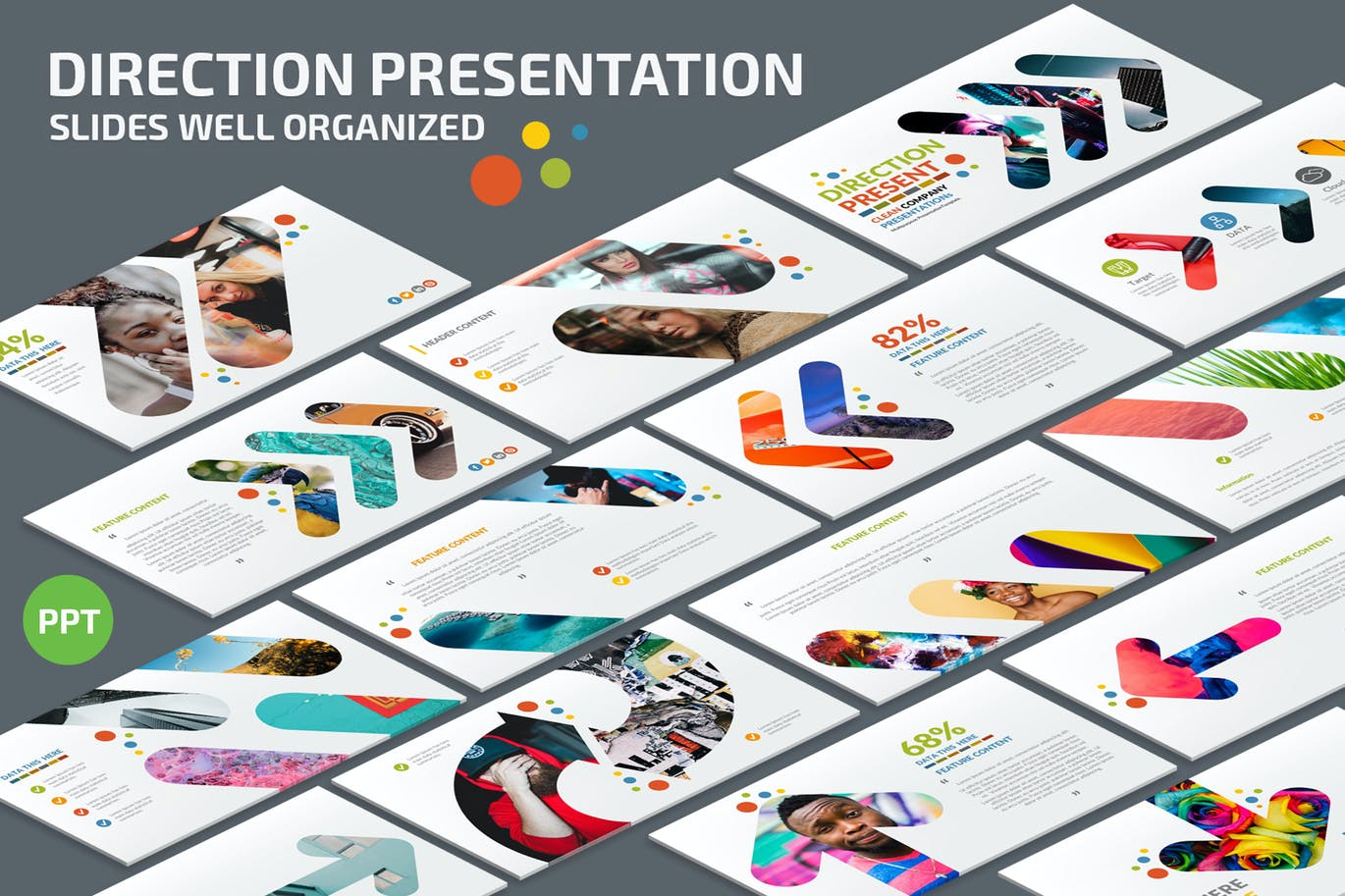 Direction PowerPoint Presentation Template