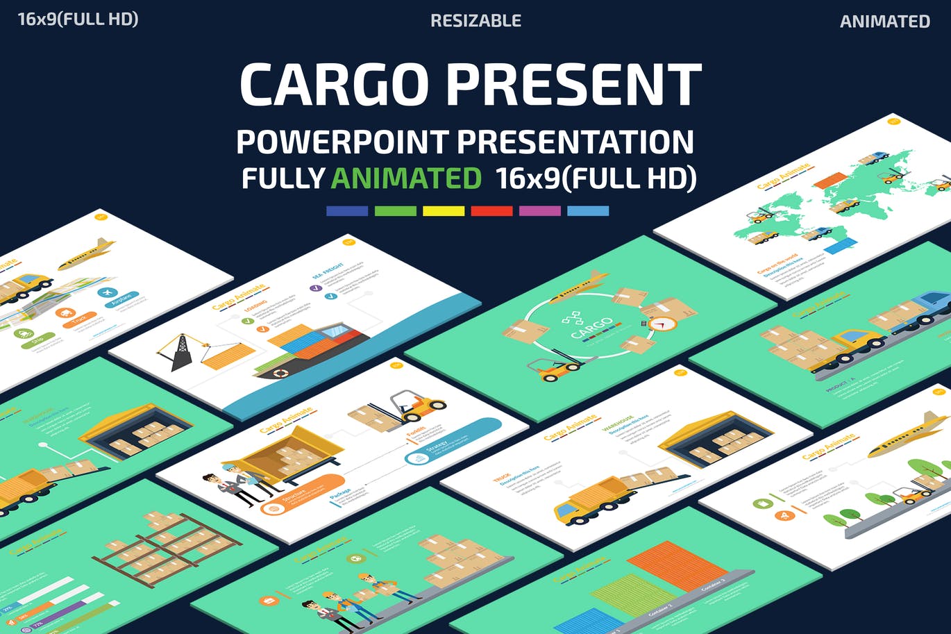 Cargo PowerPoint Presentation Template