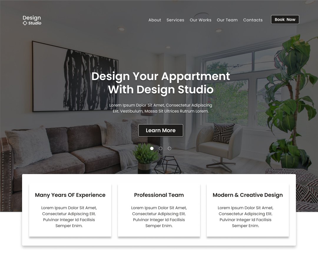 Design Studio - Landing Page Template