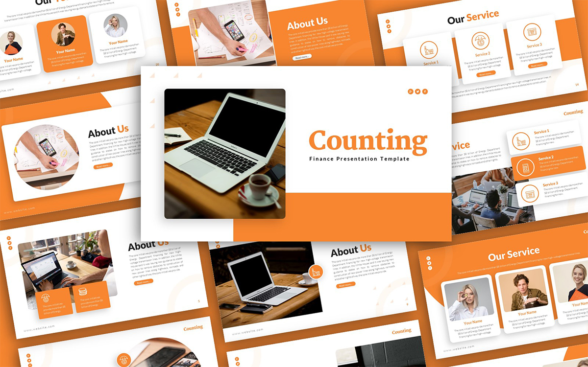 Counting - Finance Multipurpose PowerPoint Presentation Template