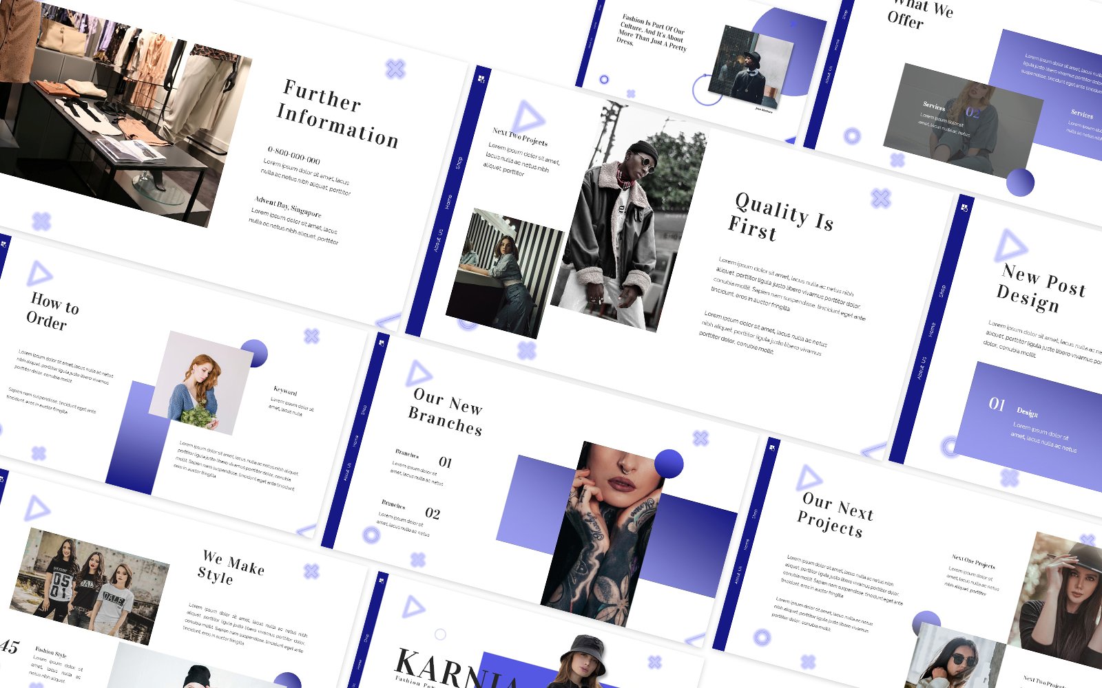 Kania Fashion Powerpoint Template