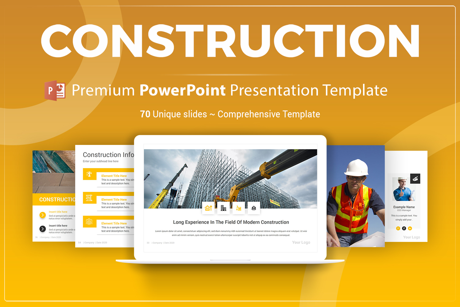 Building Construction PowerPoint Template