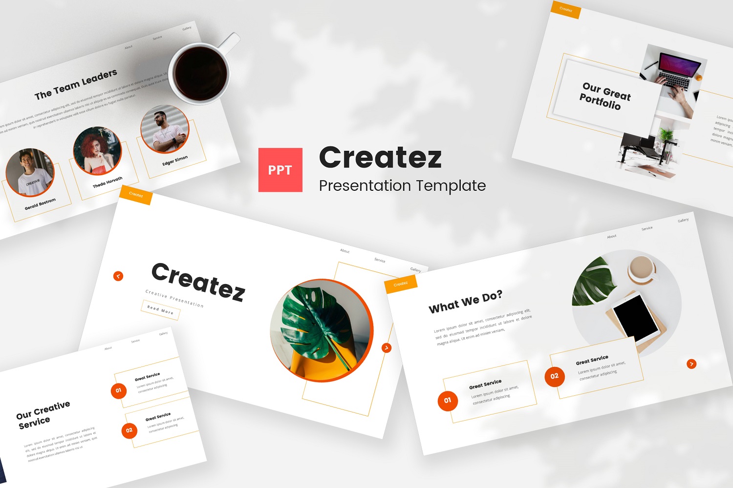 Createz — Creative Powerpoint Template