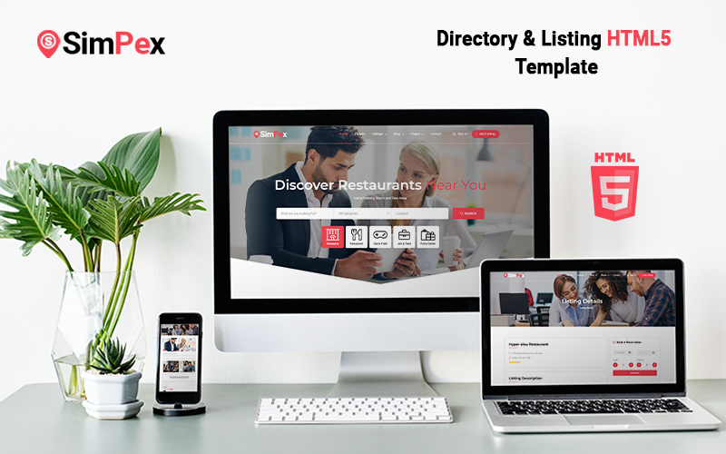 Directory And  Listing HTML Template