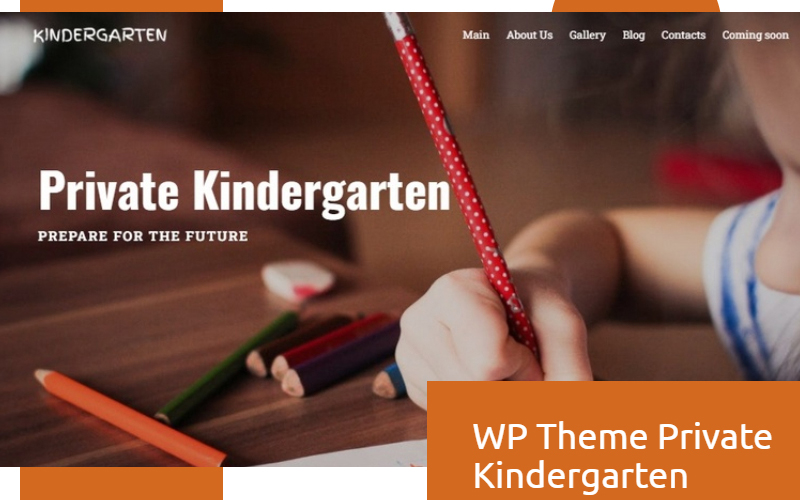 Kindergarten - Children Kindergarten WordPress Theme