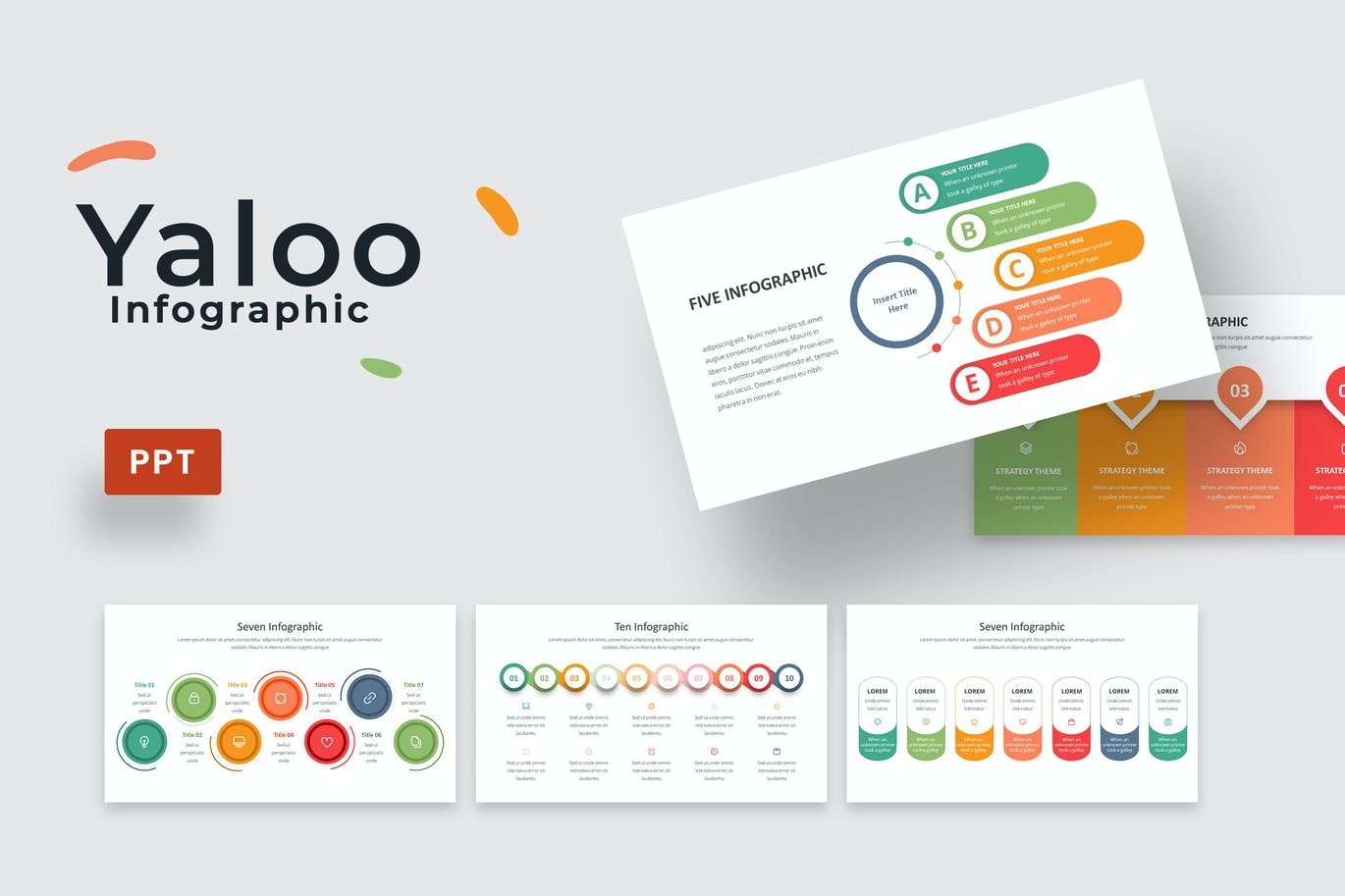 Yaloo - PowerPoint Infographics Slide