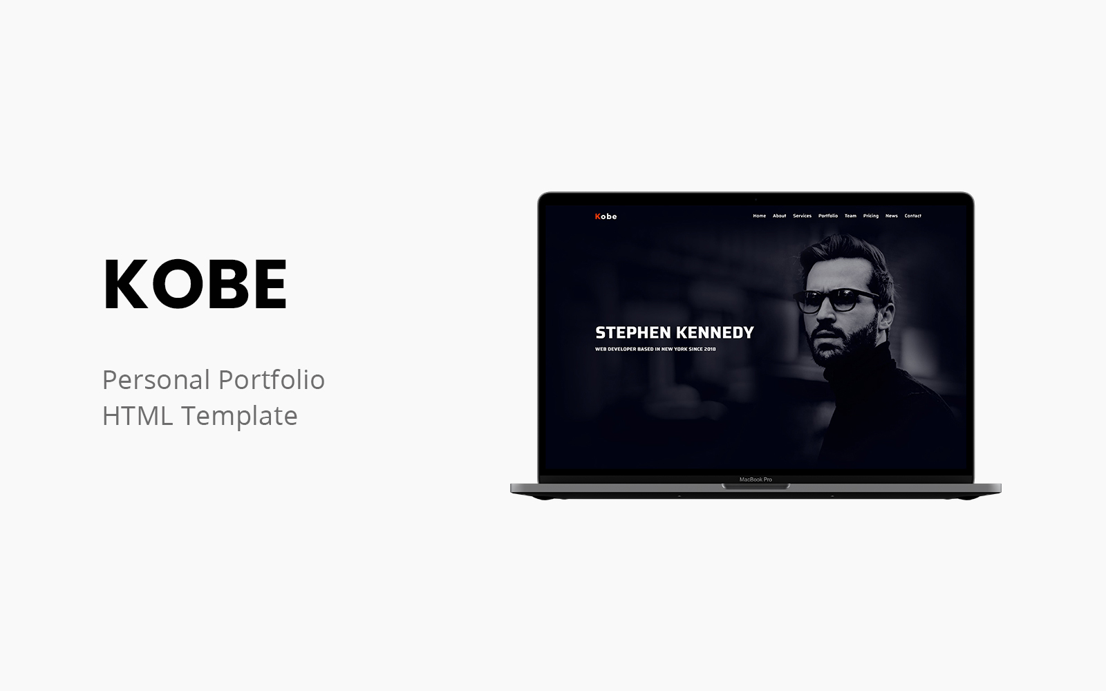 Kobe - Premium Personal Portfolio Template