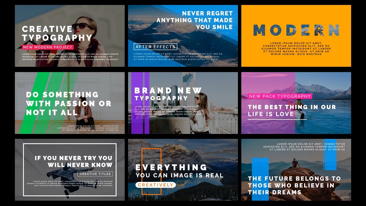 After Effects Templates