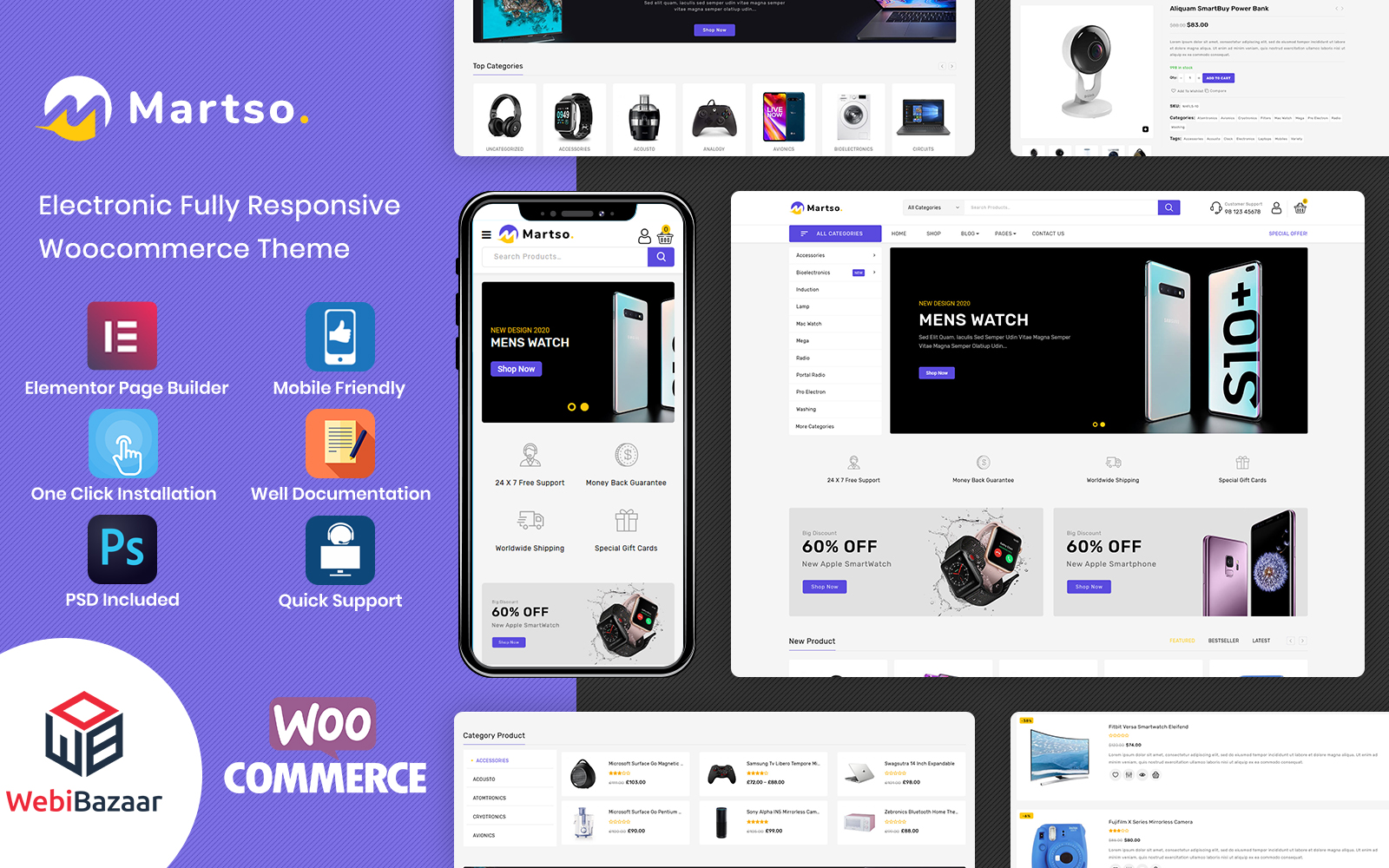 Martso - Multipurpose Electronics Premium WooCommerce Theme