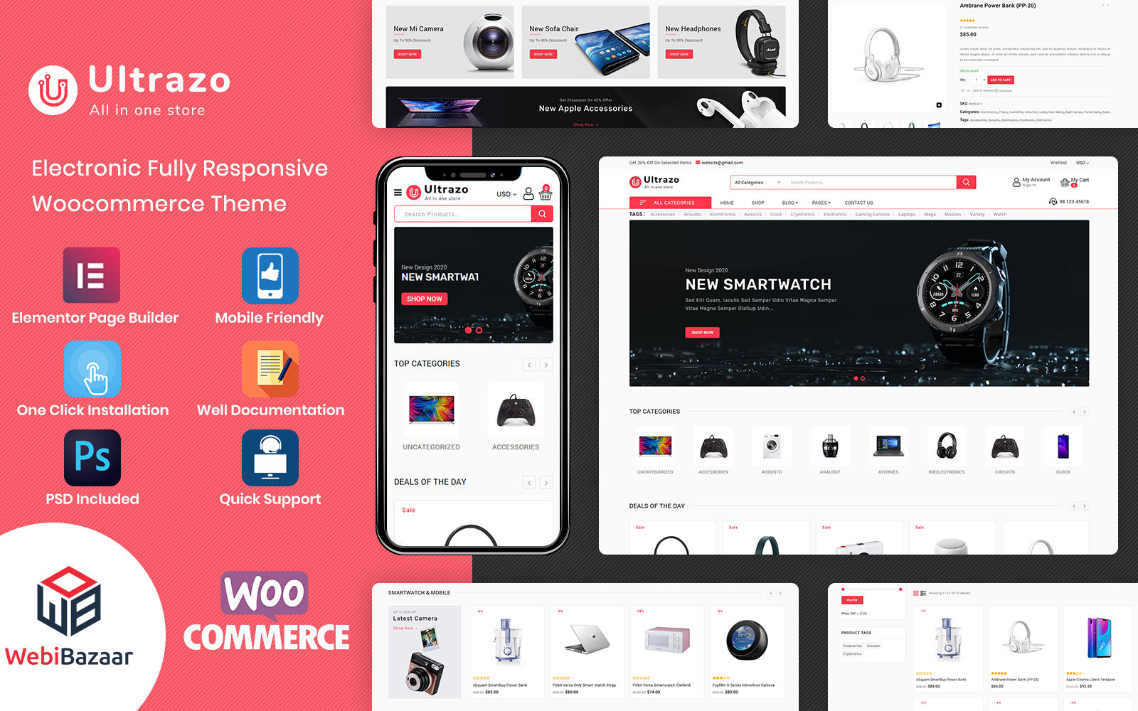 Thèmes WooCommerce