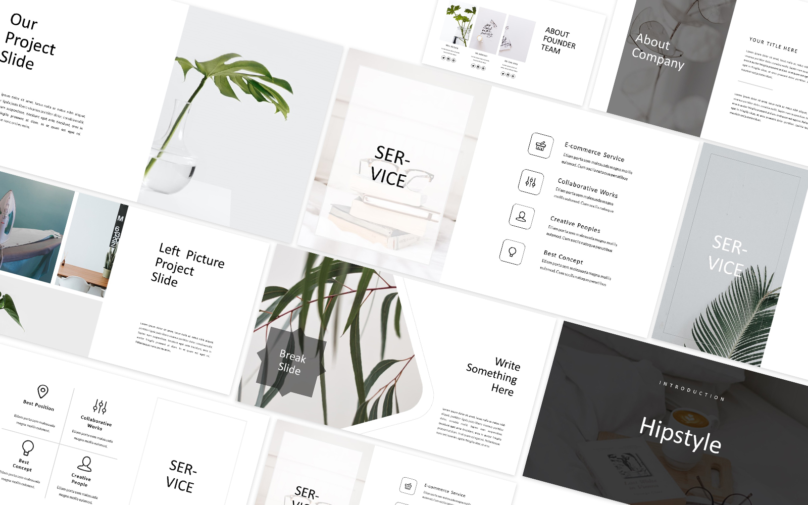 Hipstyle Creative Powerpoint Template
