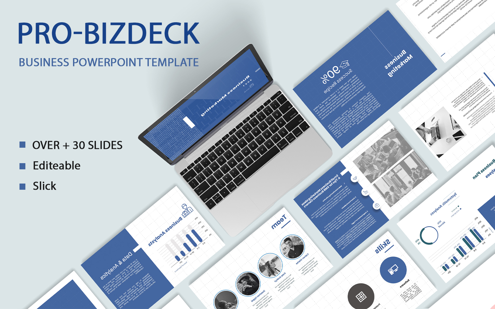 Pro-Bizdeck - Business PowerPoint Template