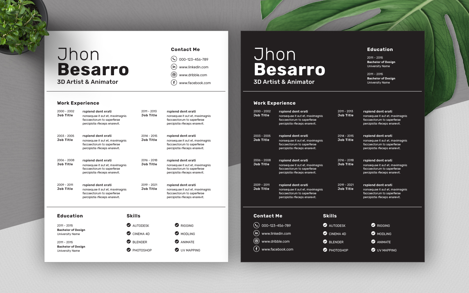 Resume Templates