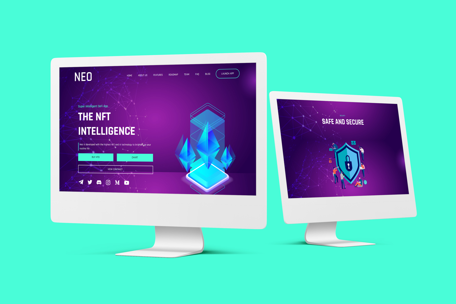 Neo | NFT HTML5 Landing Page Template
