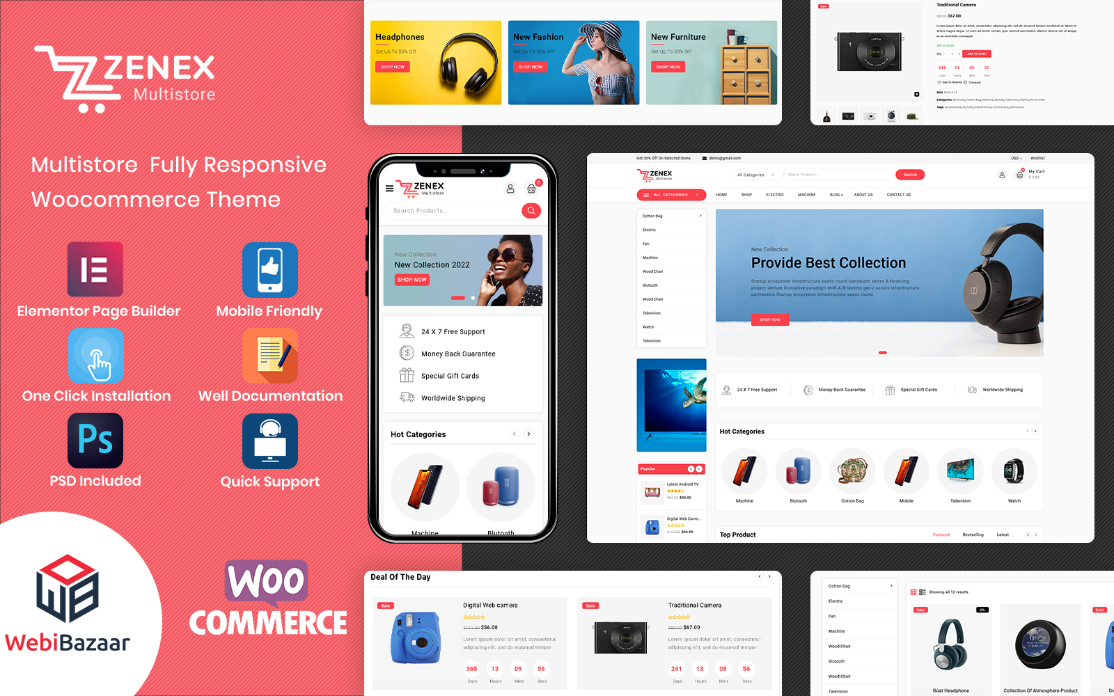 Zenex - Multipurpose eCommerce WooCommerce Theme