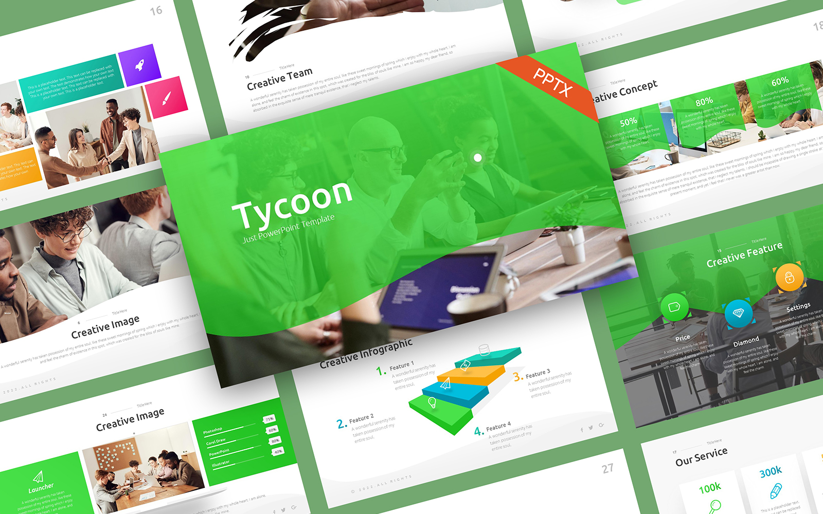 Tycoon Creative Business PowerPoint Template