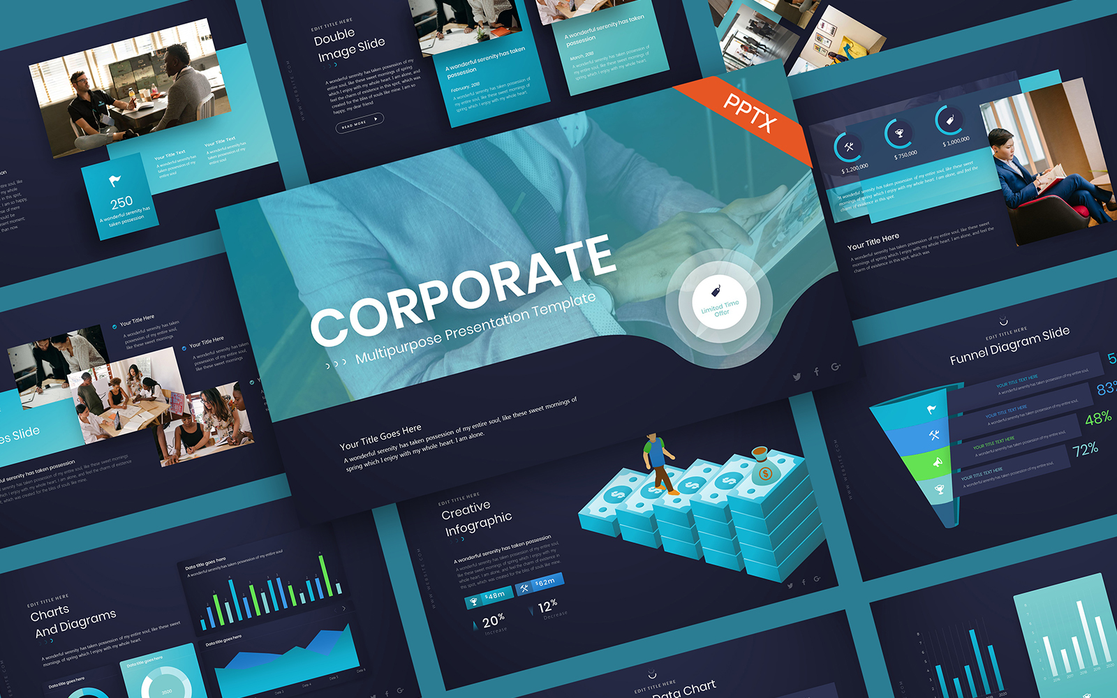Corporatise Business PowerPoint Template