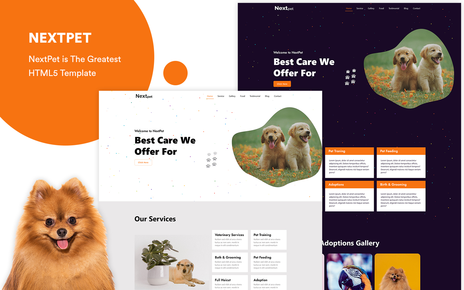 NextPet - Pet Animal HTML Template