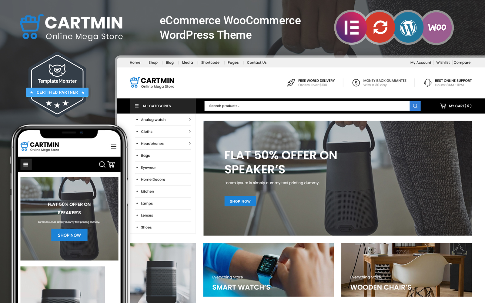 WooCommerce 購物車模板