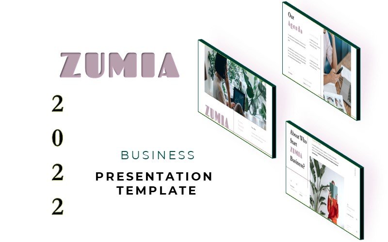 Zumia - Business Presentation PowerPoint Template